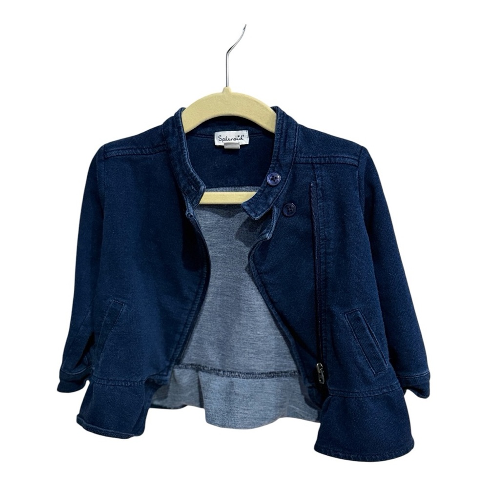 Splendid infant girls moto Navy Blue Jacket